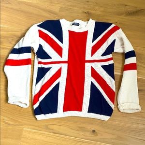 UK British Flag Sweater